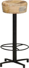 vidaXL - Barkrukken - 2 - st - 76 - cm - massief - mangohout