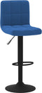 vidaXL - Barkrukken - 2 - st - fluweel - blauw