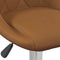 vidaXL - Barkrukken - 2 - st - fluweel - bruin