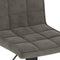 vidaXL - Barkrukken - 2 - st - fluweel - donkergrijs