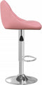 vidaXL-Barkrukken-2-st-fluweel-roze
