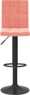 vidaXL - Barkrukken - 2 - st - fluweel - roze
