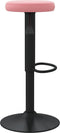 vidaXL - Barkrukken - 2 - st - fluweel - roze