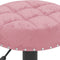 vidaXL - Barkrukken - 2 - st - fluweel - roze