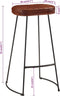 vidaXL - Barkrukken - 2 - st - Gavin - 44x37,5x78 - cm - donkerbruin