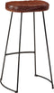 vidaXL - Barkrukken - 2 - st - Gavin - 44x37,5x78 - cm - donkerbruin