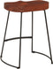 vidaXL - Barkrukken - 2 - st - Gavin - 45x38x53 - cm - massief - mangohout