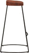 vidaXL - Barkrukken - 2 - st - Gavin - 50x40x78 - cm - massief - mangohout