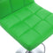 vidaXL - Barkrukken - 2 - st - kunstleer - groen