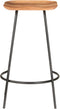vidaXL - Barkrukken - 2 - st - massief - acaciahout