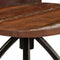 vidaXL - Barkrukken - 2 - st - massief - gerecycled - hout