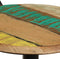 vidaXL - Barkrukken - 2 - st - massief - gerecycled - hout