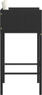 vidaXL - Barkrukken - 2 - st - met - kussens - poly - rattan - zwart