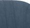 vidaXL - Barkrukken - 2 - st - stof - blauw