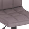 vidaXL - Barkrukken - 2 - st - stof - taupe