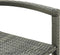 vidaXL - Barkrukken - 4 - st - poly - rattan - grijs
