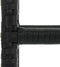 vidaXL - Barkrukken - 6 - st - met - kussens - poly - rattan - zwart