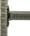 vidaXL - Barkrukken - met - kussens - 2 - st - poly - rattan - grijs