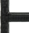 vidaXL - Barkrukken - met - kussens - 2 - st - poly - rattan - zwart