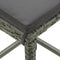 vidaXL - Barkrukken - met - kussens - 4 - st - poly - rattan - grijs