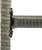 vidaXL - Barkrukken - met - kussens - 4 - st - poly - rattan - grijs