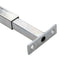 vidaXL - Barrièrestang - verstelbaar - 710-1200 - mm