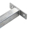 vidaXL - Barrièrestang - verstelbaar - 710-1200 - mm