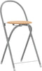 vidaXL - Barset - 3-delig - bewerkt - hout - en - ijzer - grijs - en - bruin
