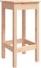 vidaXL - Barstoelen - 2 - st - 40x40x78 - cm - massief - grenenhout