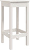 vidaXL - Barstoelen - 2 - st - 40x40x78 - cm - massief - grenenhout - wit