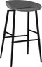 vidaXL - Barstoelen - 2 - st - grijs
