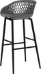 vidaXL - Barstoelen - 2 - st - grijs