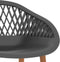 vidaXL - Barstoelen - 2 - st - grijs