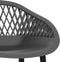 vidaXL - Barstoelen - 2 - st - grijs