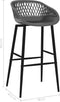 vidaXL - Barstoelen - 2 - st - grijs