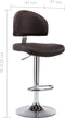 vidaXL - Barstoelen - 2 - st - kunstleer - bruin