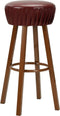 vidaXL - Barstoelen - 2 - st - kunstleer - bruin