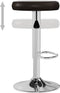 vidaXL - Barstoelen - 2 - st - kunstleer - bruin