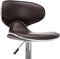 vidaXL - Barstoelen - 2 - st - kunstleer - bruin