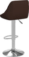 vidaXL - Barstoelen - 2 - st - kunstleer - bruin