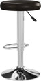 vidaXL - Barstoelen - 2 - st - kunstleer - bruin