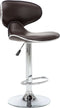 vidaXL - Barstoelen - 2 - st - kunstleer - bruin