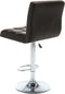 vidaXL - Barstoelen - 2 - st - kunstleer - bruin