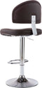 vidaXL - Barstoelen - 2 - st - kunstleer - bruin