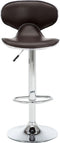 vidaXL - Barstoelen - 2 - st - kunstleer - bruin