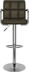 vidaXL - Barstoelen - 2 - st - kunstleer - bruin