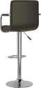 vidaXL - Barstoelen - 2 - st - kunstleer - bruin
