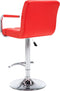 vidaXL - Barstoelen - 2 - st - kunstleer - rood