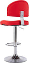 vidaXL - Barstoelen - 2 - st - kunstleer - rood