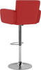 vidaXL - Barstoelen - 2 - st - kunstleer - rood